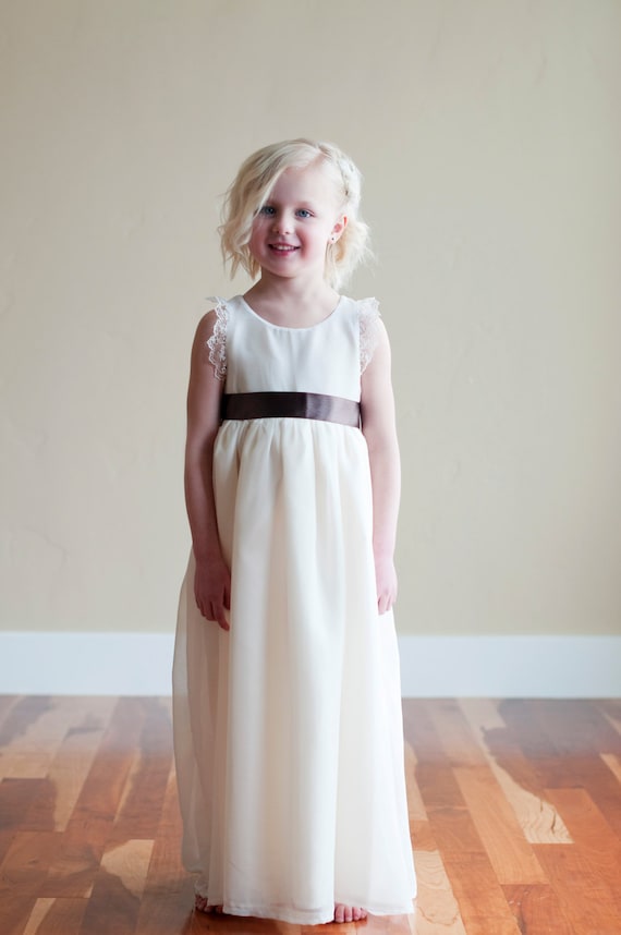 Chiffon Flower Girl Dresses
